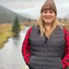 Samantha Polk portrait in the outdoors.